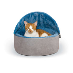 K&H Pet Products Self-Warming Kitty Bed Hooded