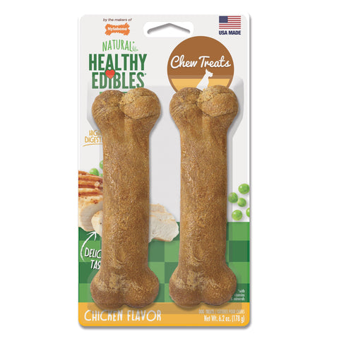 Nylabone Healthy Edibles Longer Lasting Chicken Treats